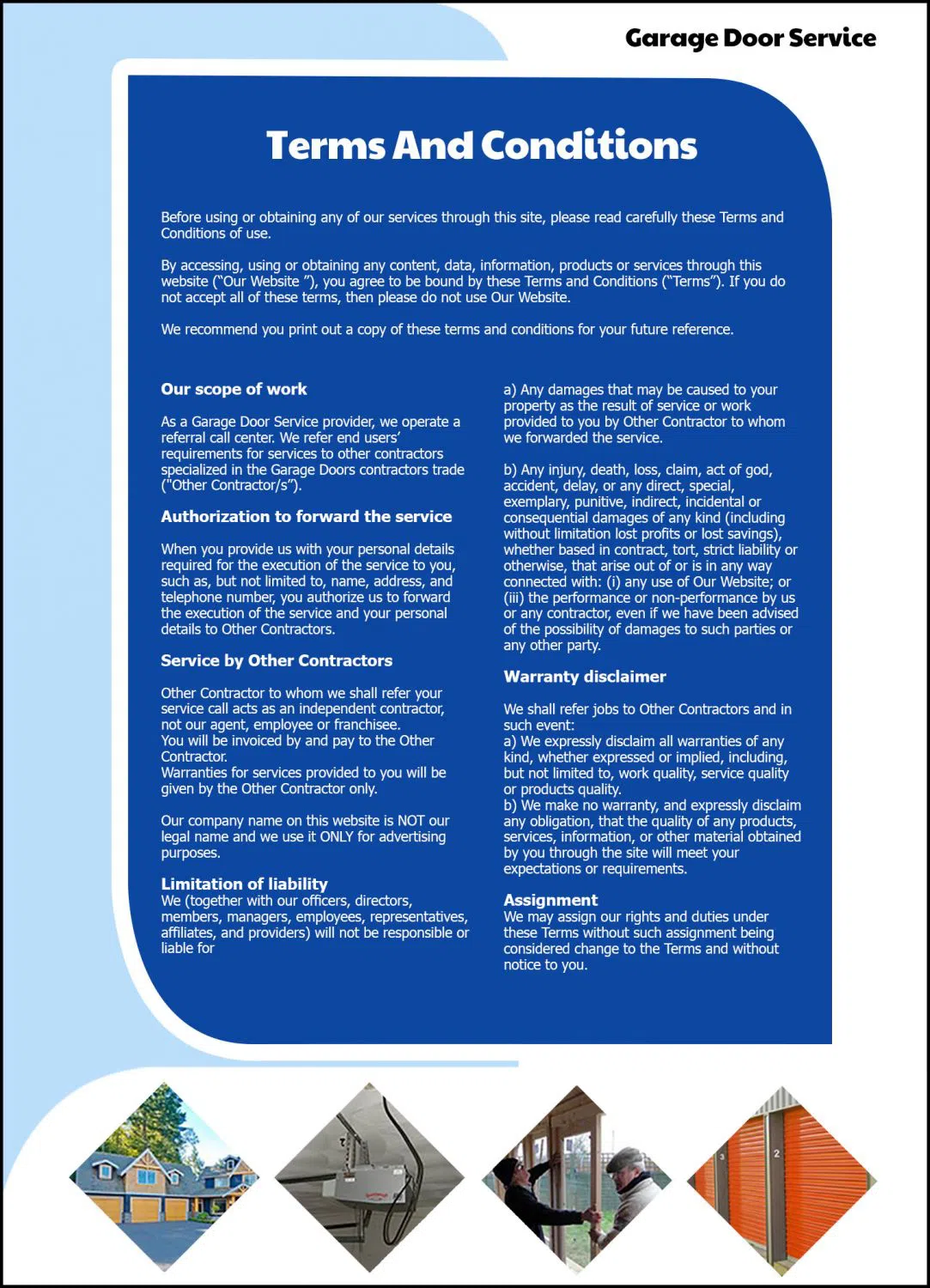 All County Garage Doors Silver Spring, MD 301-242-3035